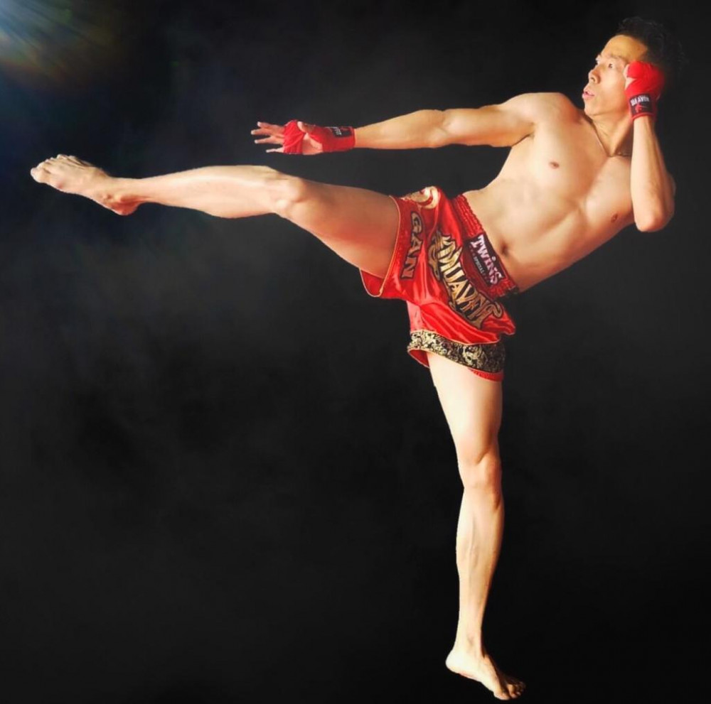 Thai boxer posing Stock Photos and Images | agefotostock